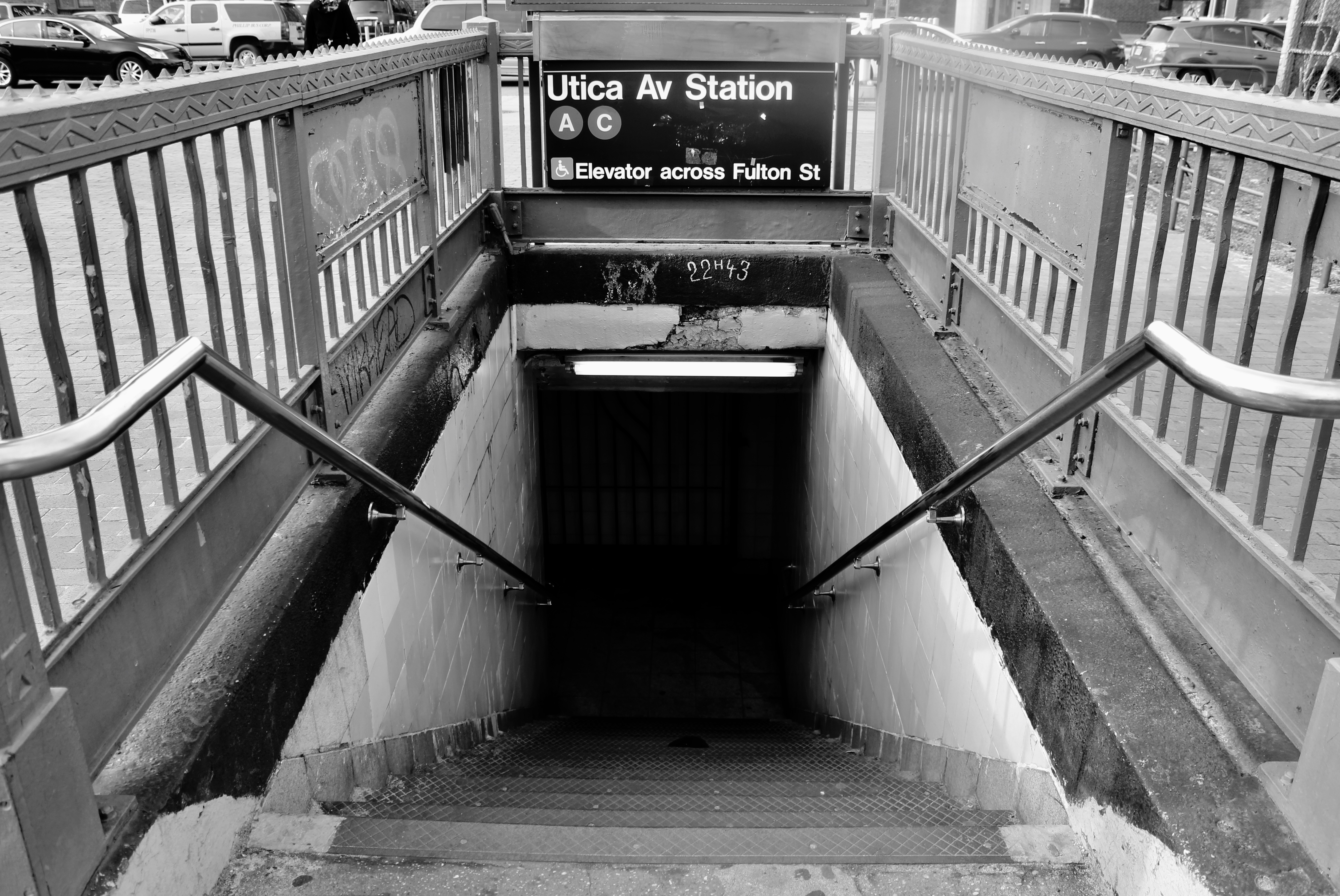 Fulton Street - Utica Ave Train Station, Brooklyn