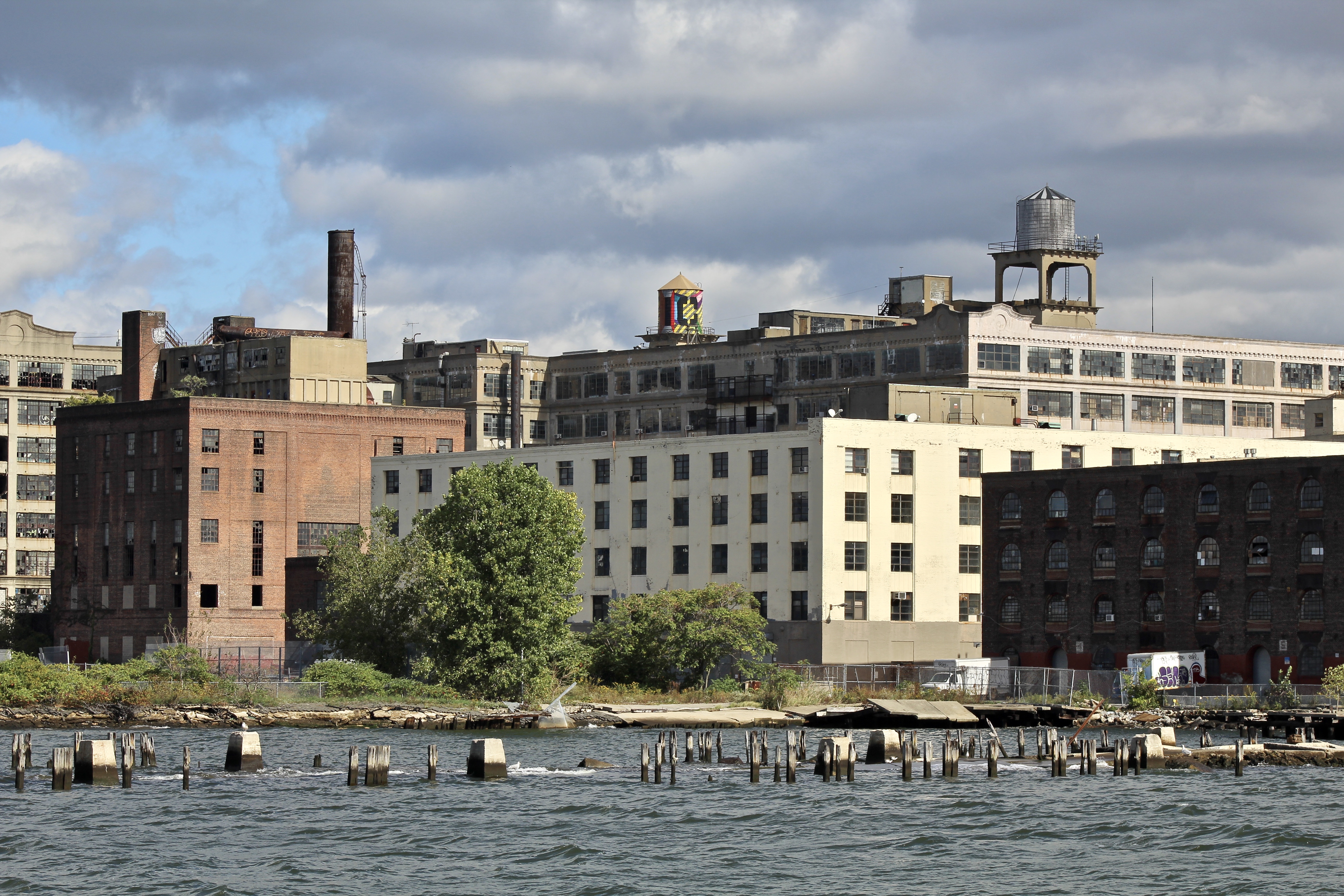 Seen from Bush Piers Terminal Park - Sunset Park, Brooklyn