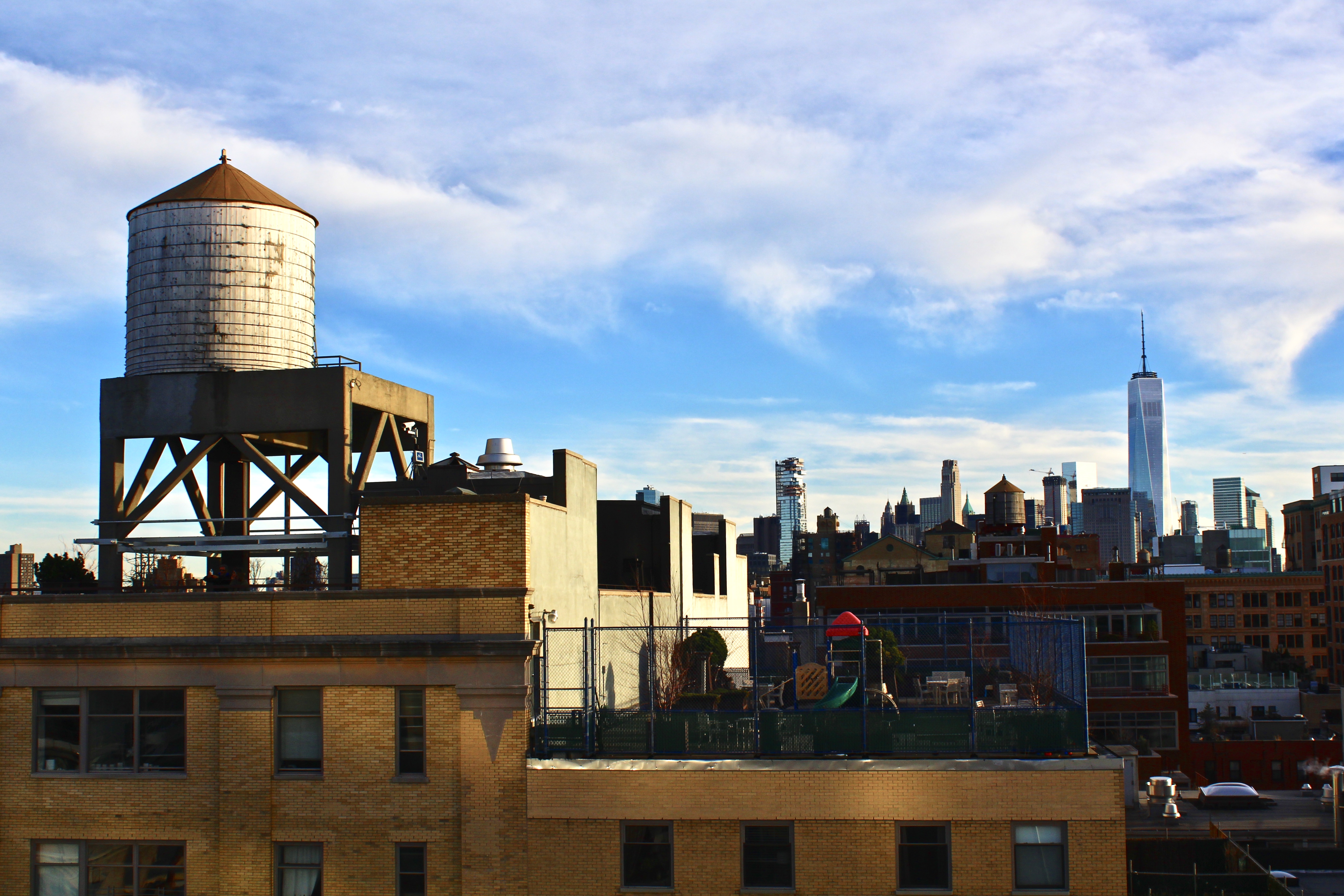 As seen from Whitney Museum
