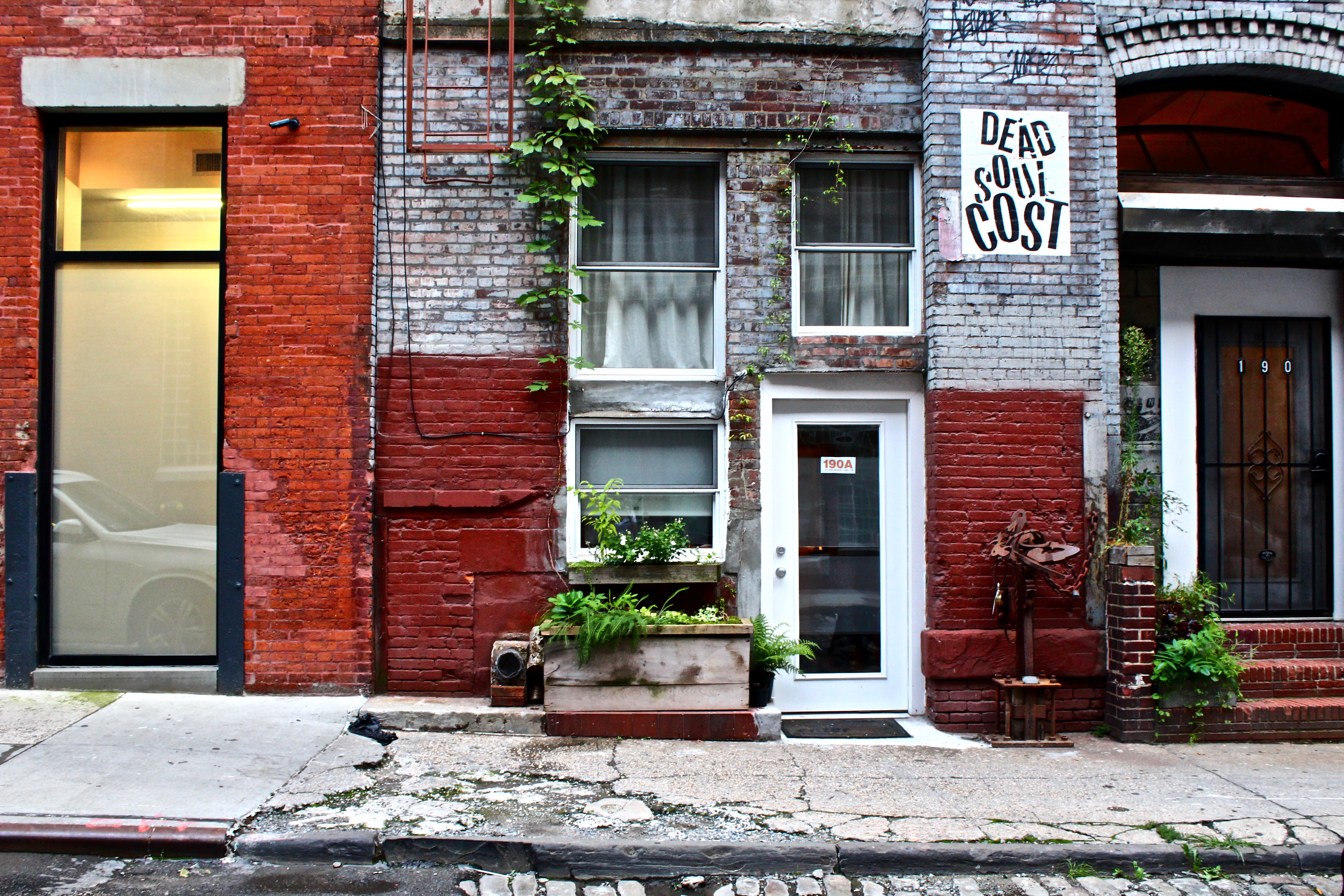Apartment entrance in DUMBO, Brooklyn